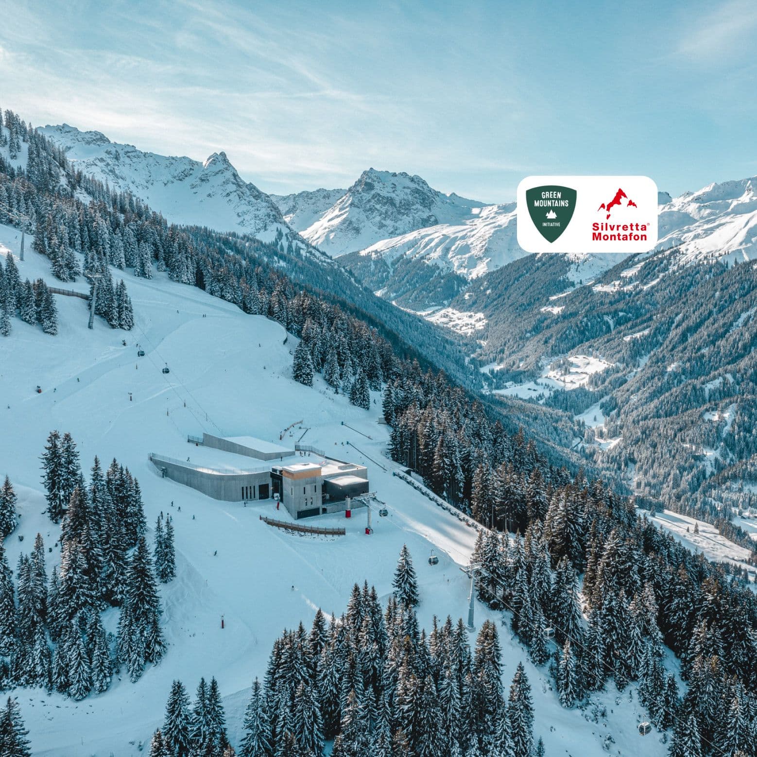 Winter Wonderland und zwei Logos
