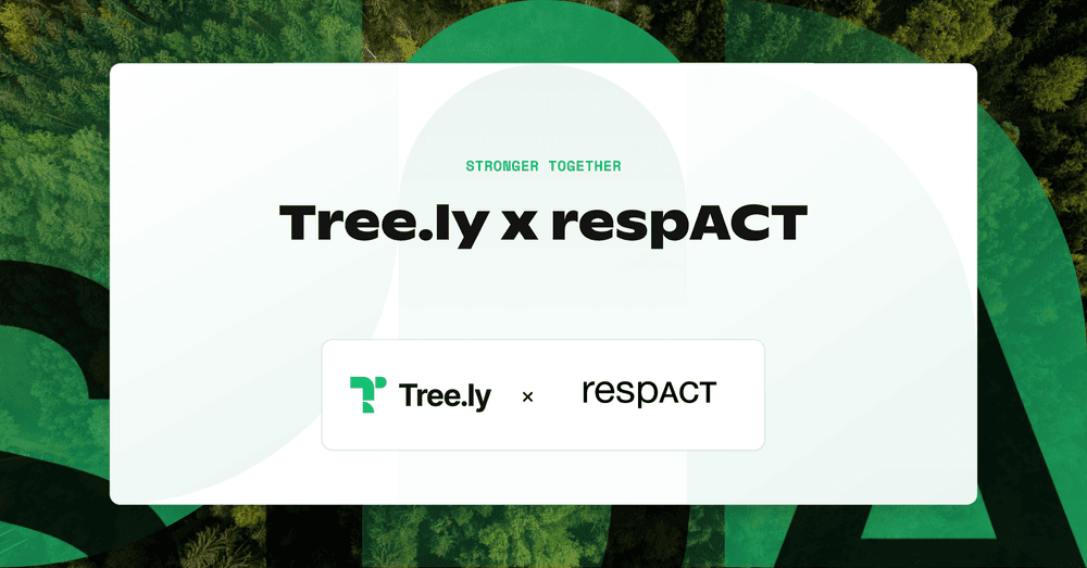 partnership announcement Tree.ly & respACT