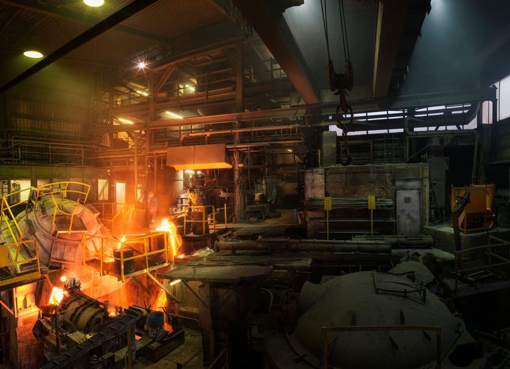 Machines in the Tiroler Rohre Factory