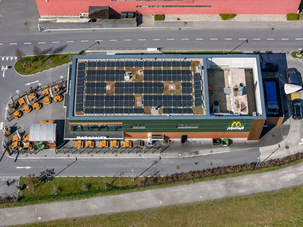 McDonald's Luftaufnahme Hohenems