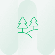 icon mit bäumen