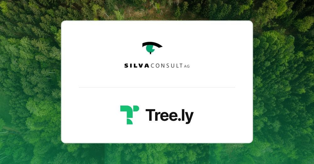 Ein Bild mit dem Tree.ly und Silvaconsult Logo
