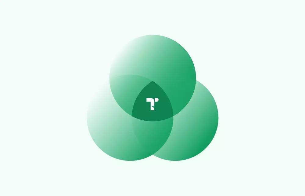Three overlapping circles with the Tree.ly logo in the center.