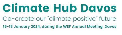 Climate Hub Davos, green-up